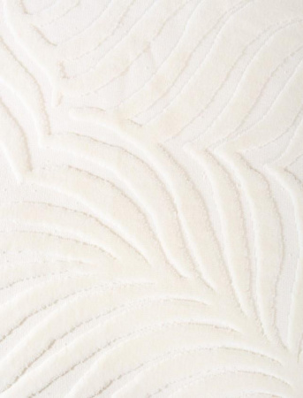 Покрывало Mona Liza Palm 200х220 жаккард велюр молочный АШ500520/1