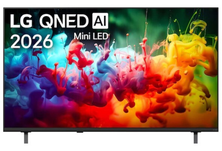  55" (140см) Телевизор LG 55QNED70B6C, SMART- Да, UHD 4K 3840x2160, Цвет Чёрный