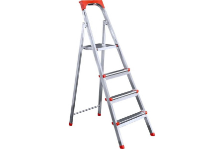 Лестница-стремянка DOGRULAR УФУК Стальная 4-х ступенчатая 122104
