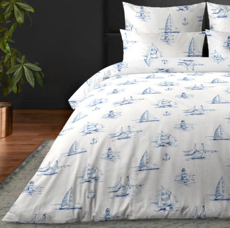 КПБ Евро Verossa Regatta blue 50/70, 70/70 Сатин 921446