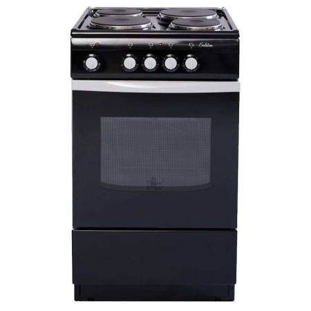 Электрическая плита De Luxe 5004.12э чёрн.