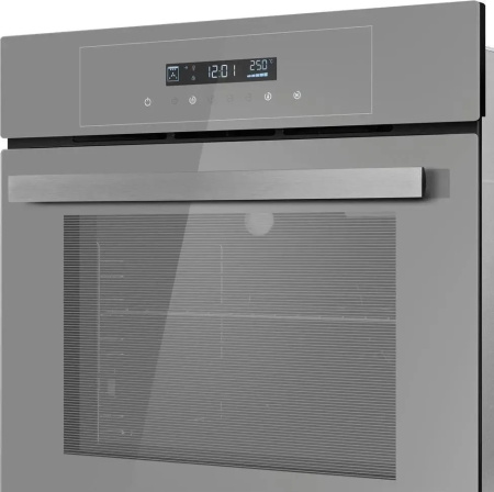 Встраиваемый Электрический духовой шкаф Maunfeld AEOD6063G2, цвет Серый
