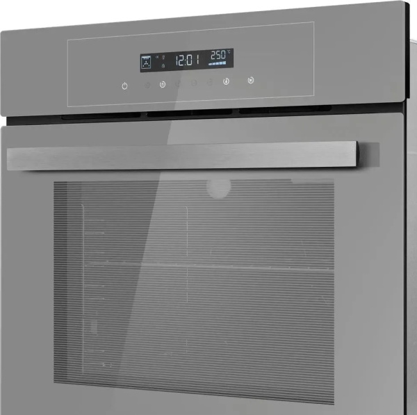 Встраиваемый Электрический духовой шкаф Maunfeld AEOD6063G2, цвет Серый