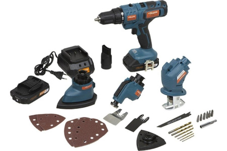 Мультитул Sturm CMT1802 (Дрель, сабельная пила, реноватор, шлифмашина)