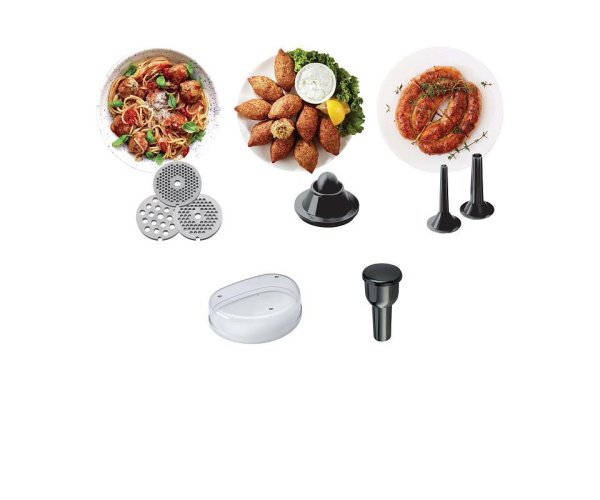 Мясорубка Kenwood MG510, цвет Серебристый, производительность 2 кг/мин, мощность 1 600 Вт