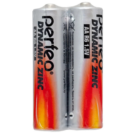 Эл.питания Perfeo R6/2SH AA (1SH-2шт) Dynamic Zinc