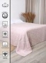 Покрывало Mona Liza Softness 200х220 жаккард махровый пудровый АШ500519/3