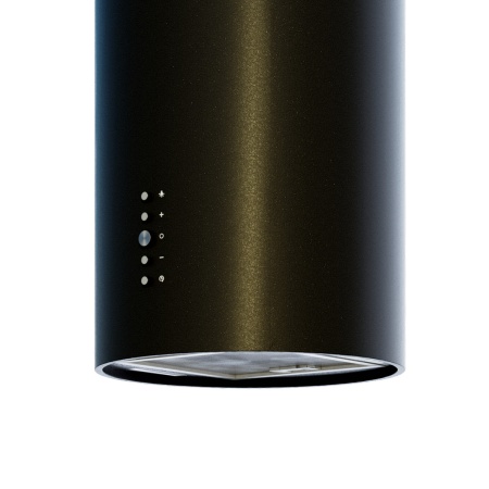 Вытяжка цилиндрическая, настенная, Manya H3502B, цвет Чёрный, ширина 35см.