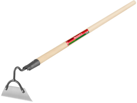 Мотыга БелЦентроМаш 1046-Ч нерж. сталь с черенком 150 мм