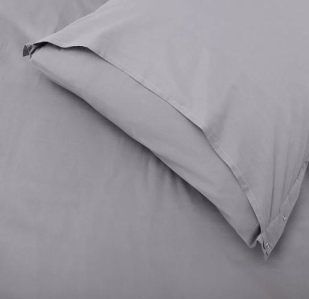 Наволочка-трансформер Mona Liza Steel  50/70 - 70/70 Серый 554106/2