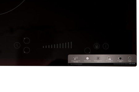 Встраиваемая варочная панель Электрическая Oasis P-3SB, 45 см, цвет Чёрный