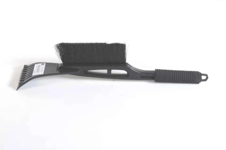 Щетка-сметка для снега Альпийка малая съёмный скребок сверху мягкая ручка 45 см