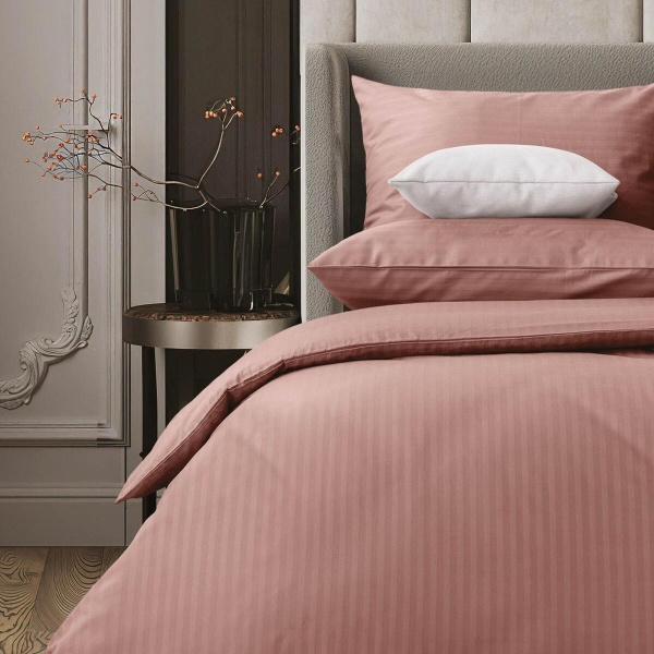 КПБ 1,5 сп Verossa Stripe Ash 50/70 Сатин 747379