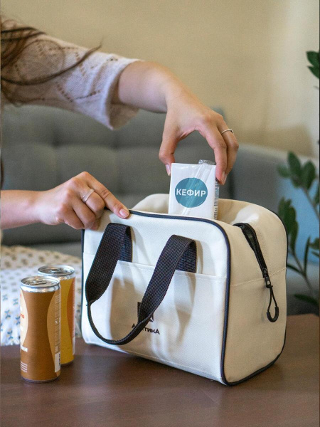 Сумка-холодильник Арктика 7,5 л бежевая 3300-7-BG