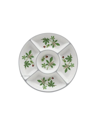 Менажница Prima Collection Цветущий каштан 26 см 5 ячеек PC75FC5