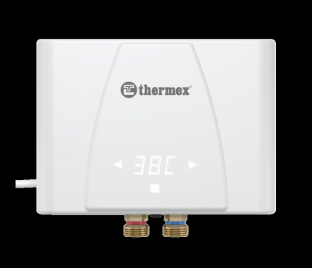 Водонагреватель проточный Thermex Trend 4500, Прямоугольный, Цвет Белый