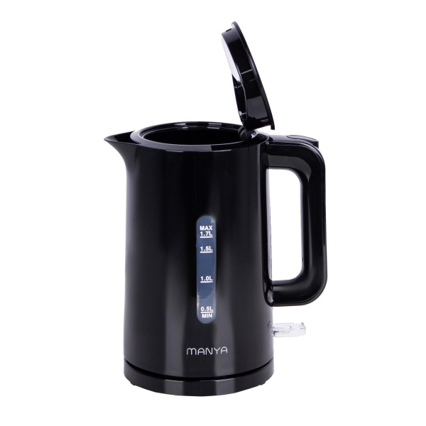 Электрический чайник Manya EK071PB, цвет Чёрный глянец