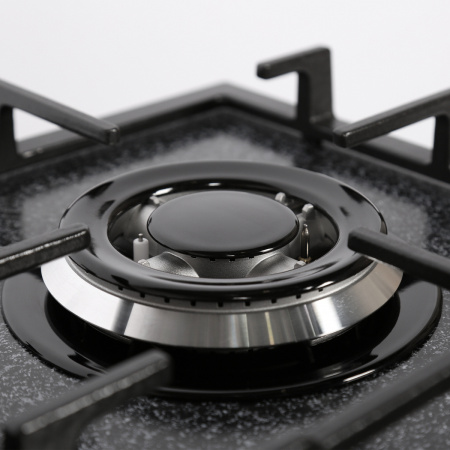 Встраиваемая варочная панель Газовая Gefest 2232-01 Р43, 60 см, цвет Чёрный