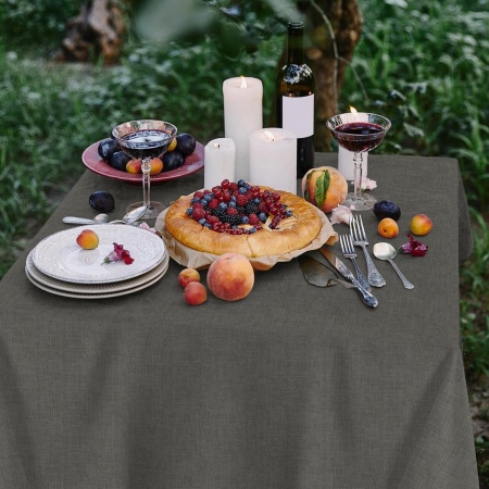 Скатерть Wenge Juliet 145/145 рогожка stone 775082