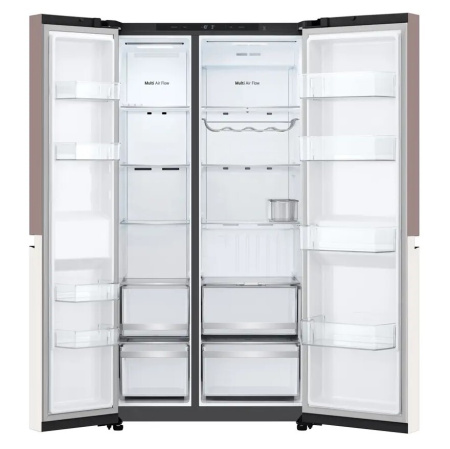 Холодильник LG GC-B277BPUM, цвет Розово-бежевый