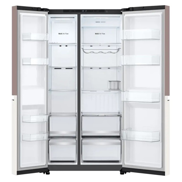 Холодильник LG GC-B277BPUM, цвет Розово-бежевый
