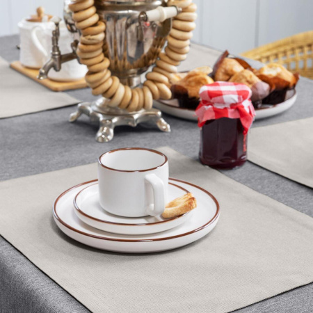 Салфетка сервировочная Волшебная Ночь 35х45 см Экрю 785960