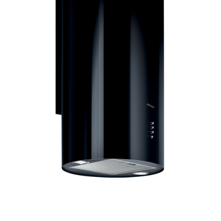 Вытяжка цилиндрическая, настенная, Jet Air Pipe BL/A/43, цвет Чёрный, ширина 43см.