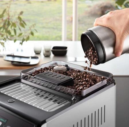 Автоматическая кофемашина DeLonghi ECAM 450.55.S, цвет Серебристый
