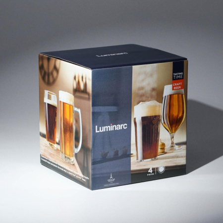 Набор стаканов Luminarc Время дегустаций Крафт Бир 4 пр. P9587