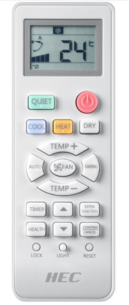 Сплит система HEC-18HRE03/R3-W