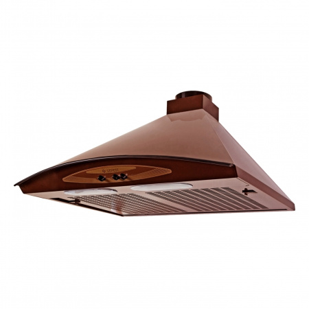 Вытяжка купольная, настенная, Gefest ВВ 1 К17, цвет Коричневый, ширина 60см.