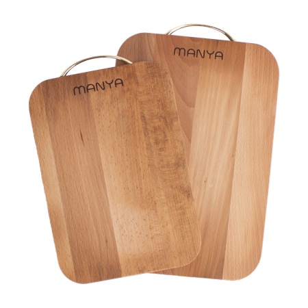 Набор досок разделочных Manya, материал бук 2 шт 24х35х1,6 см и 21х30х1,6 см