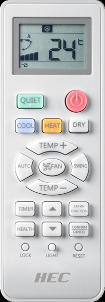 Сплит система HEC-07HRE03/R3-W