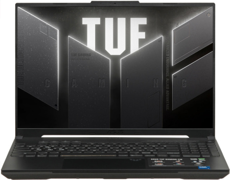Ноутбук ASUS TUF F16 FX607VJ-RL009 Core 5 210H/16Gb/512Gb SSD/RTX 3050 6Gb/15.6" IPS FHD 144Hz (DOS) Mecha Gray