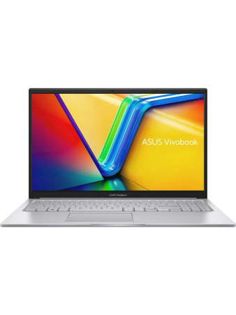 Ноутбук ASUS Vivobook X1504VA-BQ4060 Core 3 100U/16Gb/512Gb SSD/UHD 64EUs/16" FHD IPS (DOS) Cool Silver