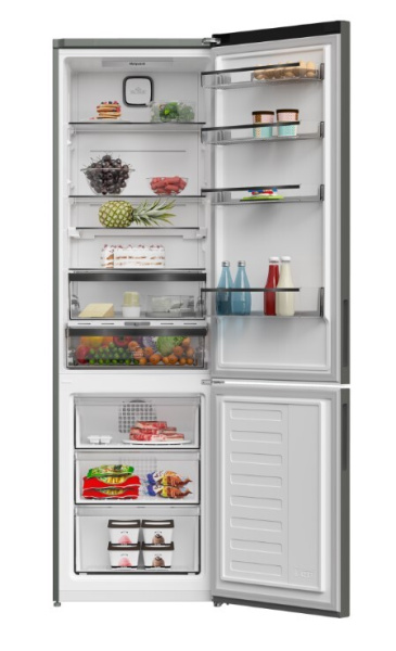 Холодильник Hotpoint HDKP 8201I NG, цвет Тёмный серый
