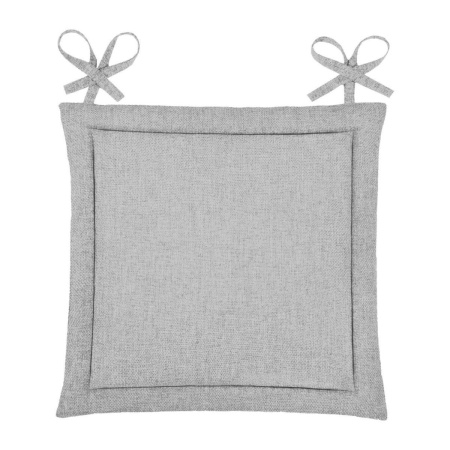 Подушка для стула Волшебная Ночь 40/40 Пепельно-серый Рогожка 777010