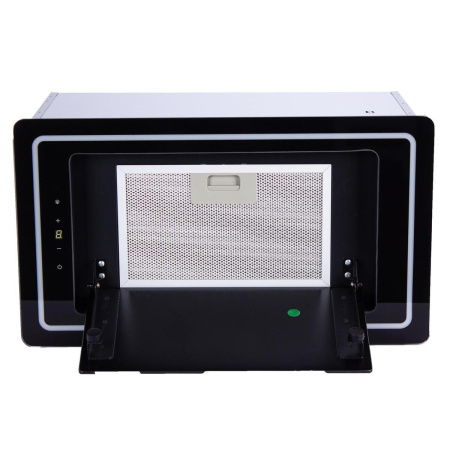 Встраиваемая вытяжка Manya H5223BG, цвет Чёрный, ширина 52см.