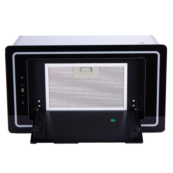 Встраиваемая вытяжка Manya H5223BG, цвет Чёрный, ширина 52см.