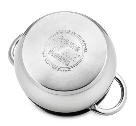 Кастрюля Teco 3,9 л TC-C3900-04