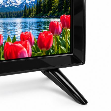 24" (60см) Телевизор VR 24VH11B, HD 1366x768, Цвет Чёрный