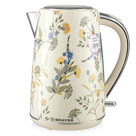 Электрический чайник Brayer 1083BR-YE, цвет Бежевый