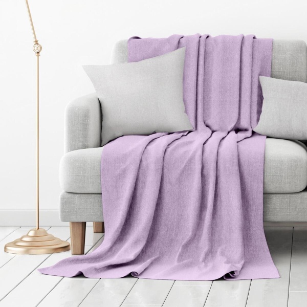 Покрывало Волшебная ночь 140х220 Сирень Рогожка 789118