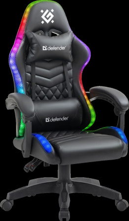 Игровое кресло Defender Core Black