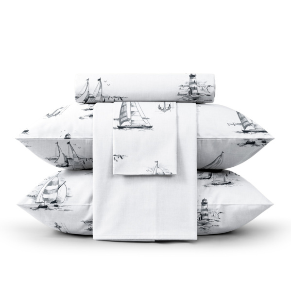 КПБ Евро Verossa Regatta gray 50/70, 70/70 Сатин 921447