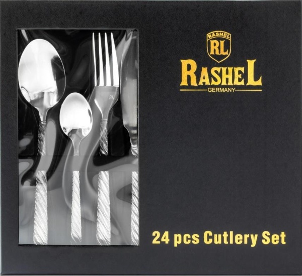 Набор столовых приборов Rashel 24 пр. R-212/24