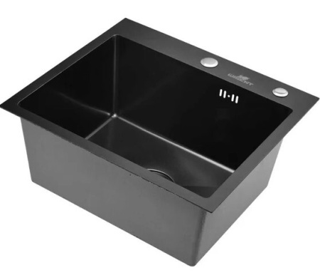 Кухонная мойка Wisent WS35044BD Соты с коландером, дозатором и сифоном