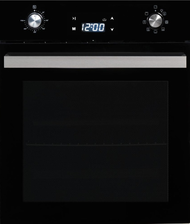 Встраиваемый Электрический духовой шкаф Oasis D-45SD6, цвет Чёрный