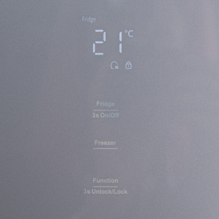 Холодильник Manya SBS185NGG, цвет Серый