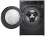 Стиральная машина с фронтальной загрузкой LG F2T9GW9P, Max загрузка - 8,5кг, Max отжим - 1 200об/мин., цвет Чёрный